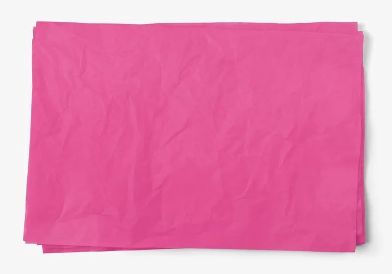 SOLID TISSUE: CERISE-2161009 : 20" X 30" 20 sheets per sleeve