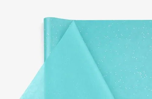 TISSUE PAPER: AQUAMARINE GEMST-10/PK: 20" X 30"