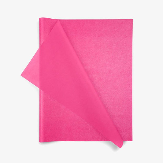 TISSUE PAPER: CERISE CRYSTAL-CY1009-200 E : 10 SHEETS