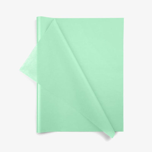 SOLID TISSUE: COOL MINT-20"X30"