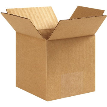 3x3x3 CORRUGATED BOX: Cube Box Kraft