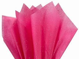 (5) TISSUE PAPER: HOT PINK SAPPHIR: 20" X 30"