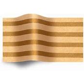 TISSUE PAPER: GOLD STRIPE 10/pk -SD#272 : 20"X30"