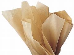 SOLID TISSUE: 15X20 NATURAL KRAFT -2160086 : 15" X 20"