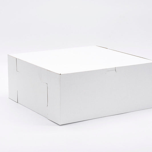 CAKE BOX: 14X14X6 WHITE-14146B-194 : 14X14X6 each